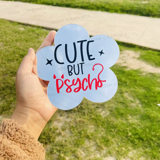 Cute but psycho-Flower Mirror