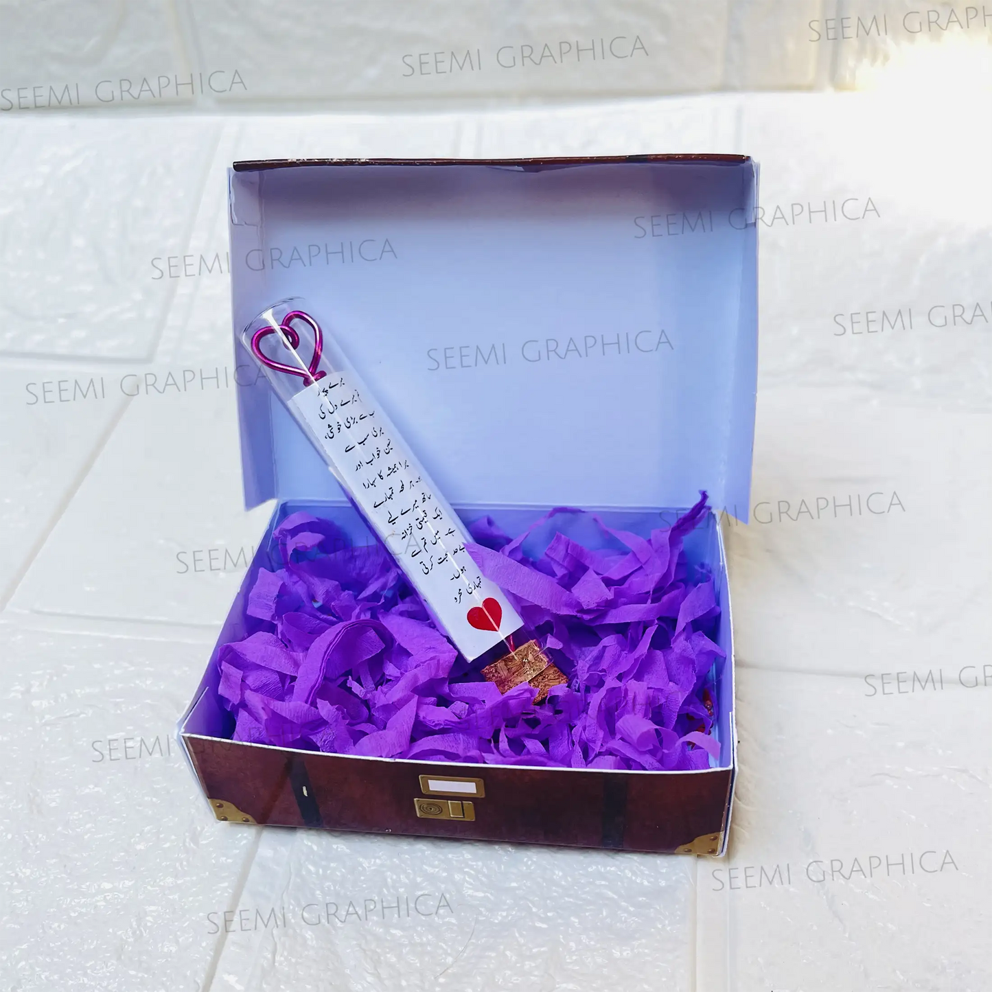 Customized Messge Cork Large Bottle