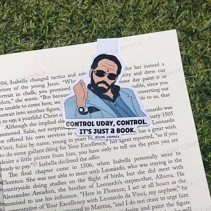 Control Uday Control Filmy Magnetic Bookmark