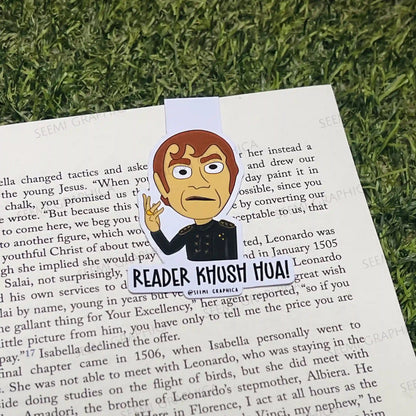 Reader Khush Hoa Filmy Magnetic Bookmark