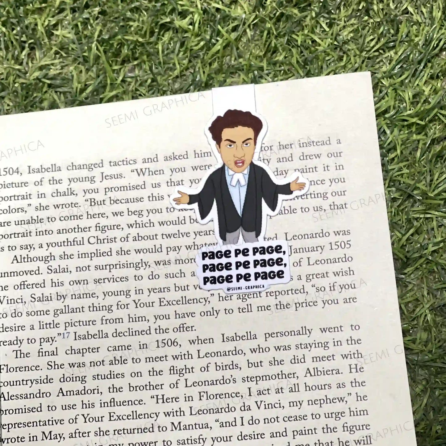 Page Per Page Filmy Magnetic Bookmark