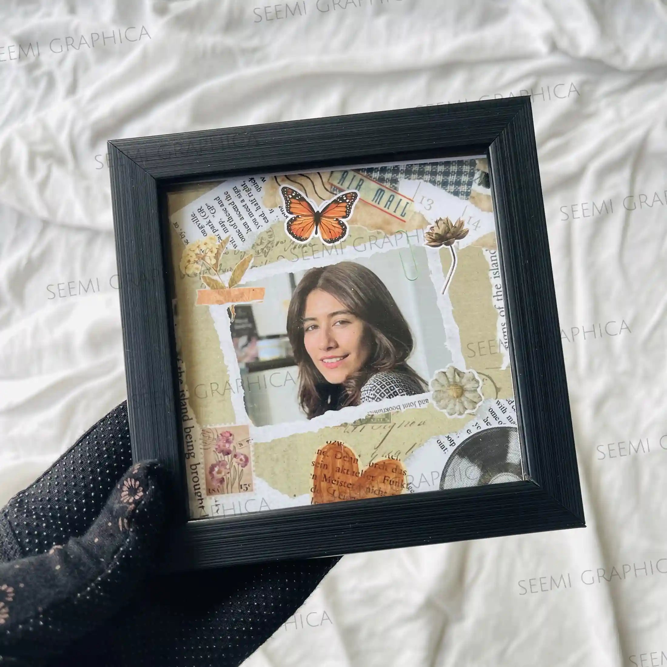 Mini Pookie – Vintage Photo Frame – SeemiGraphica