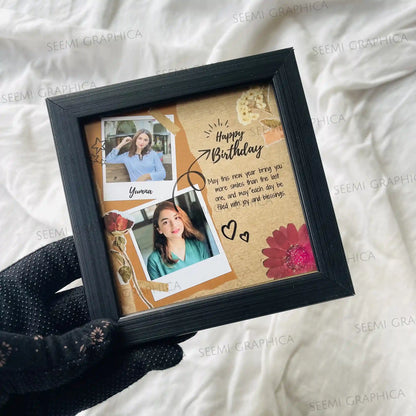Mini Pookie – Birthday Duo Photo Frame