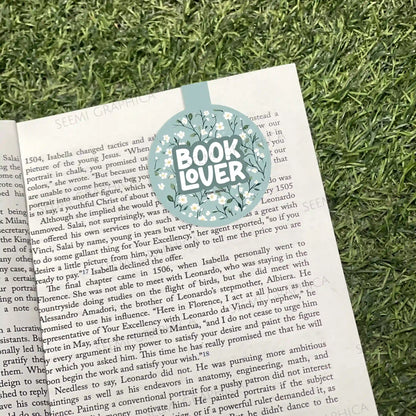 Book Lover Magnetic Bookmark