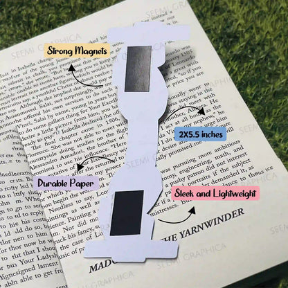 Jump Onto Another Chapter Magnetic Bookmark