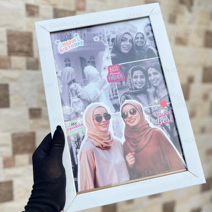 Friendship Collage Aesthetic Frame