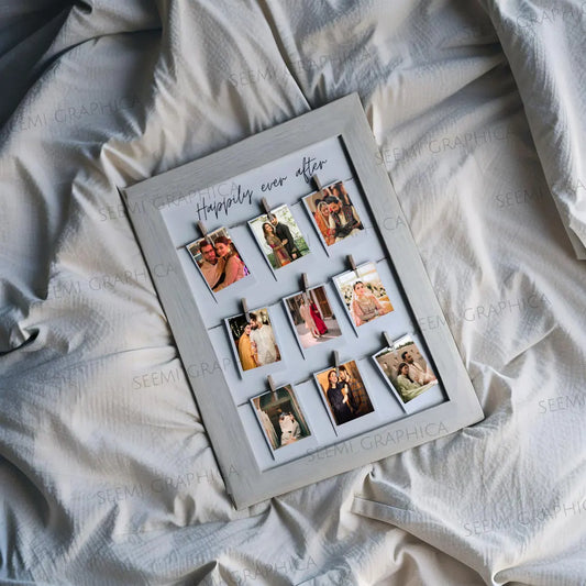 Custom 3D Polaroid-Style Photo Frame