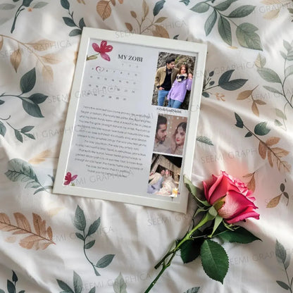 Personalized Photo Message Love Frame