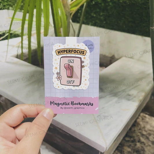 Hyperfocus Magnetic Bookmark