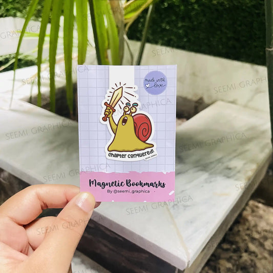 Chapter Conquered! Magnetic Bookmark
