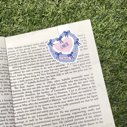 Custom Zodiac Magnetic Bookmark